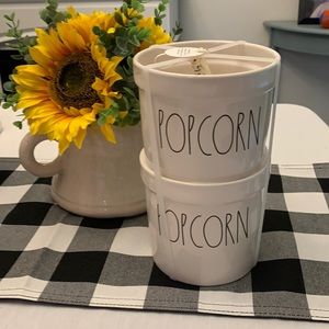 Rae Dunn Popcorn Bowls